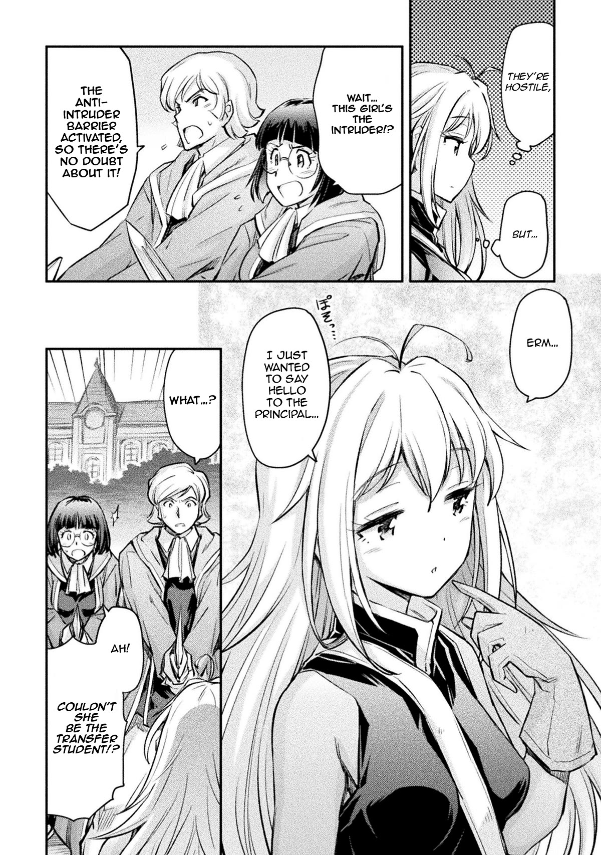 School Life of A Mercenary Girl Chapter 2 page 8 - Chapter 2: Taking the Entrance Exam