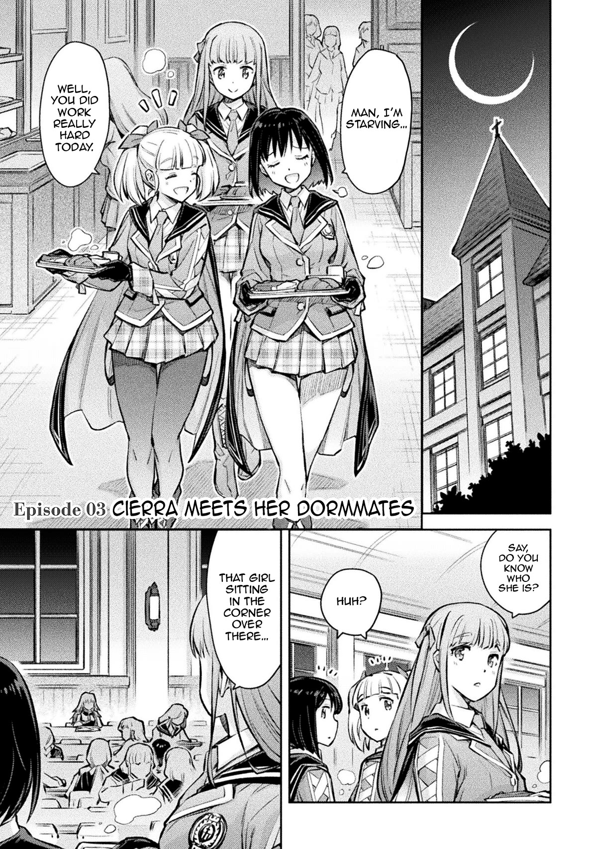 School Life of A Mercenary Girl Chapter 3 page 1 - Chapter 3: Cierra Meets Her Dormmates