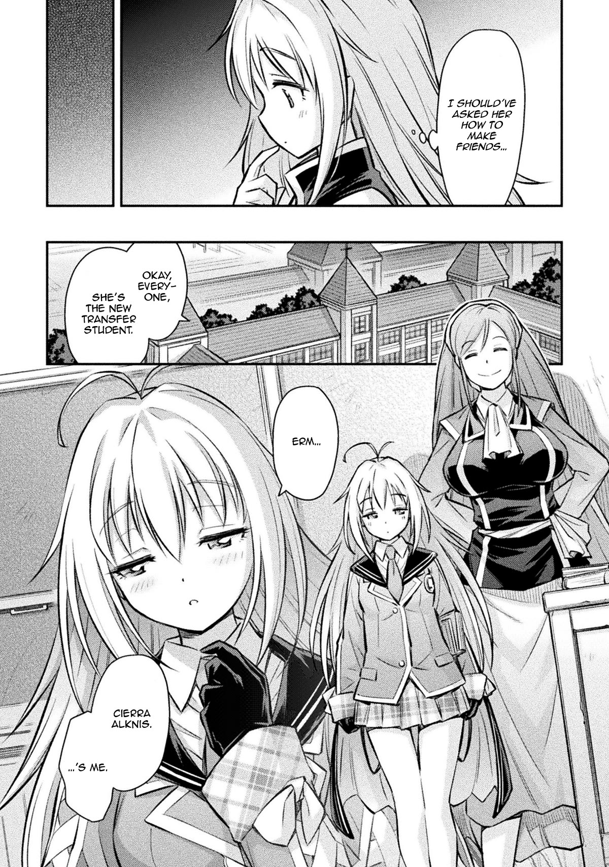 School Life of A Mercenary Girl Chapter 3 page 12 - Chapter 3: Cierra Meets Her Dormmates