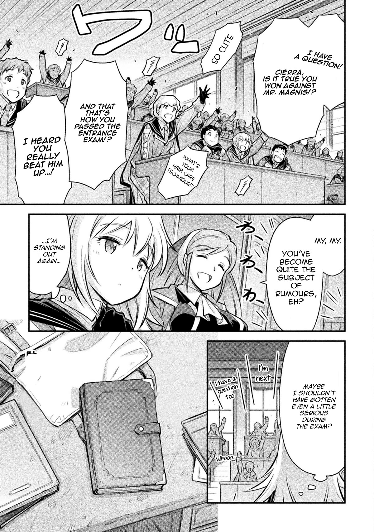 School Life of A Mercenary Girl Chapter 3 page 13 - Chapter 3: Cierra Meets Her Dormmates