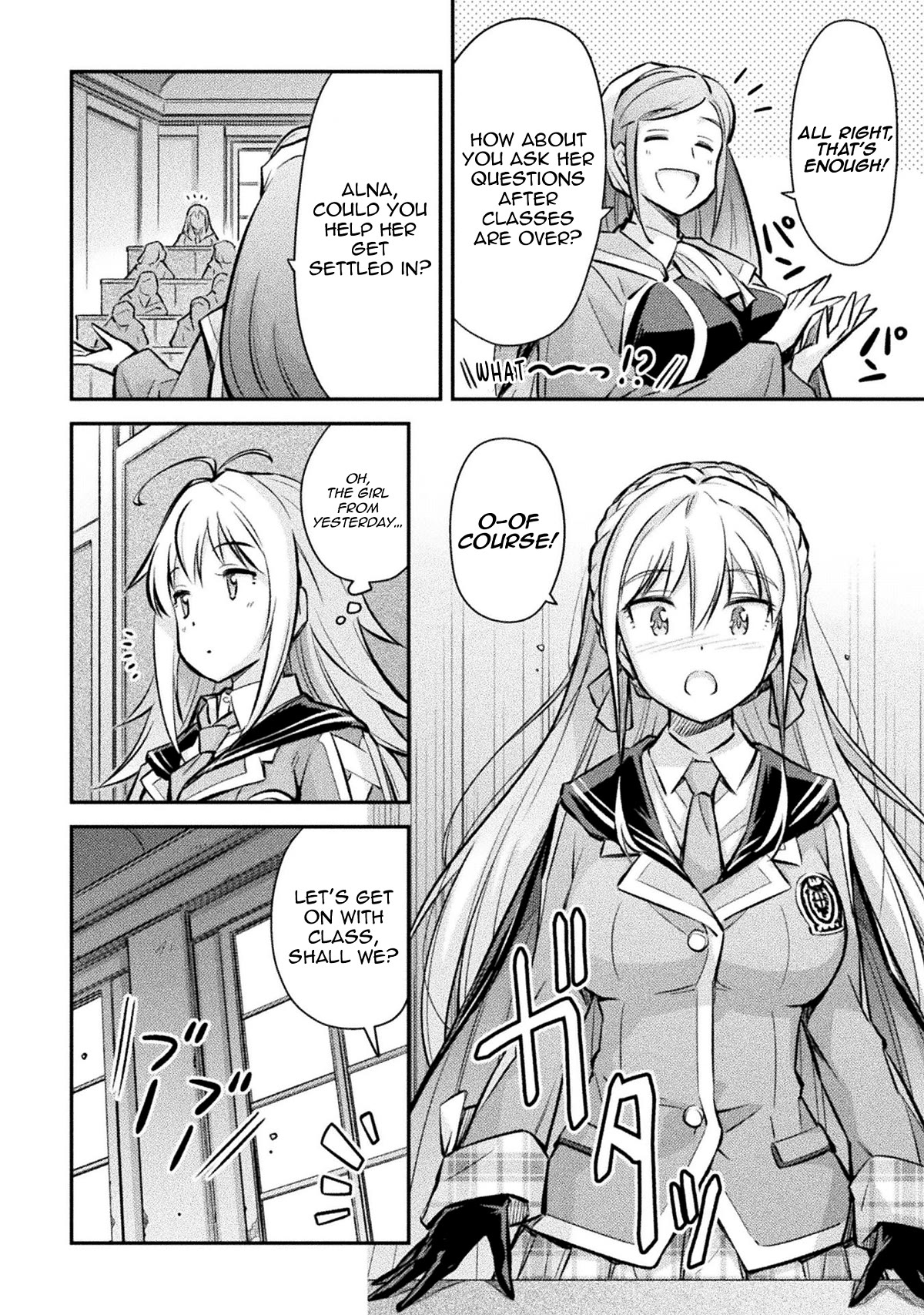 School Life of A Mercenary Girl Chapter 3 page 14 - Chapter 3: Cierra Meets Her Dormmates
