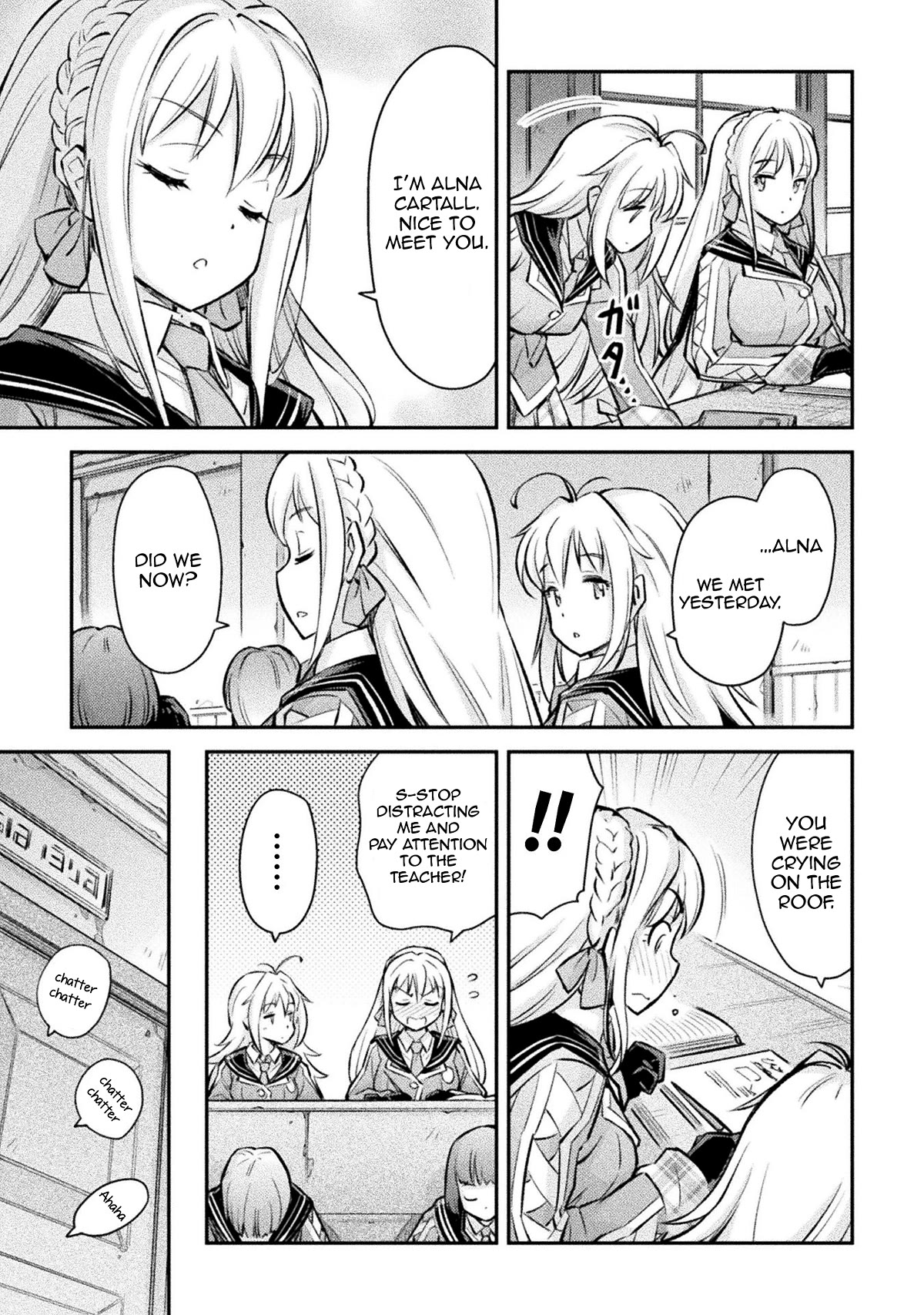 School Life of A Mercenary Girl Chapter 3 page 15 - Chapter 3: Cierra Meets Her Dormmates