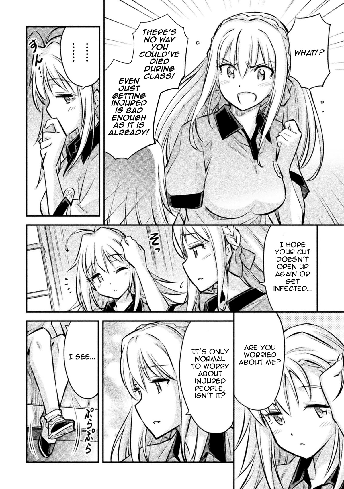 School Life of A Mercenary Girl Chapter 4 page 10 - Chapter 4: Making Friends
