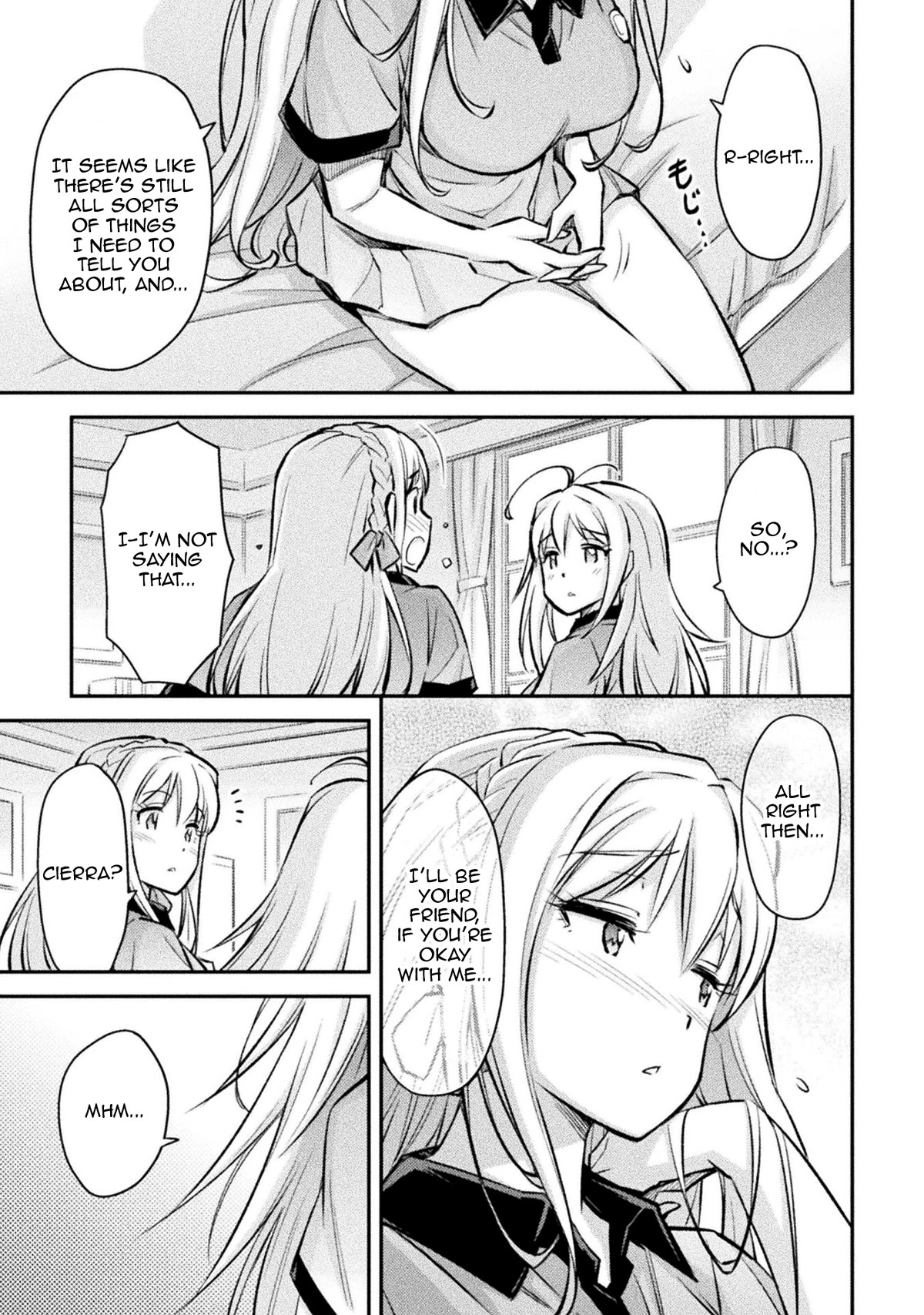 School Life of A Mercenary Girl Chapter 4 page 13 - Chapter 4: Making Friends