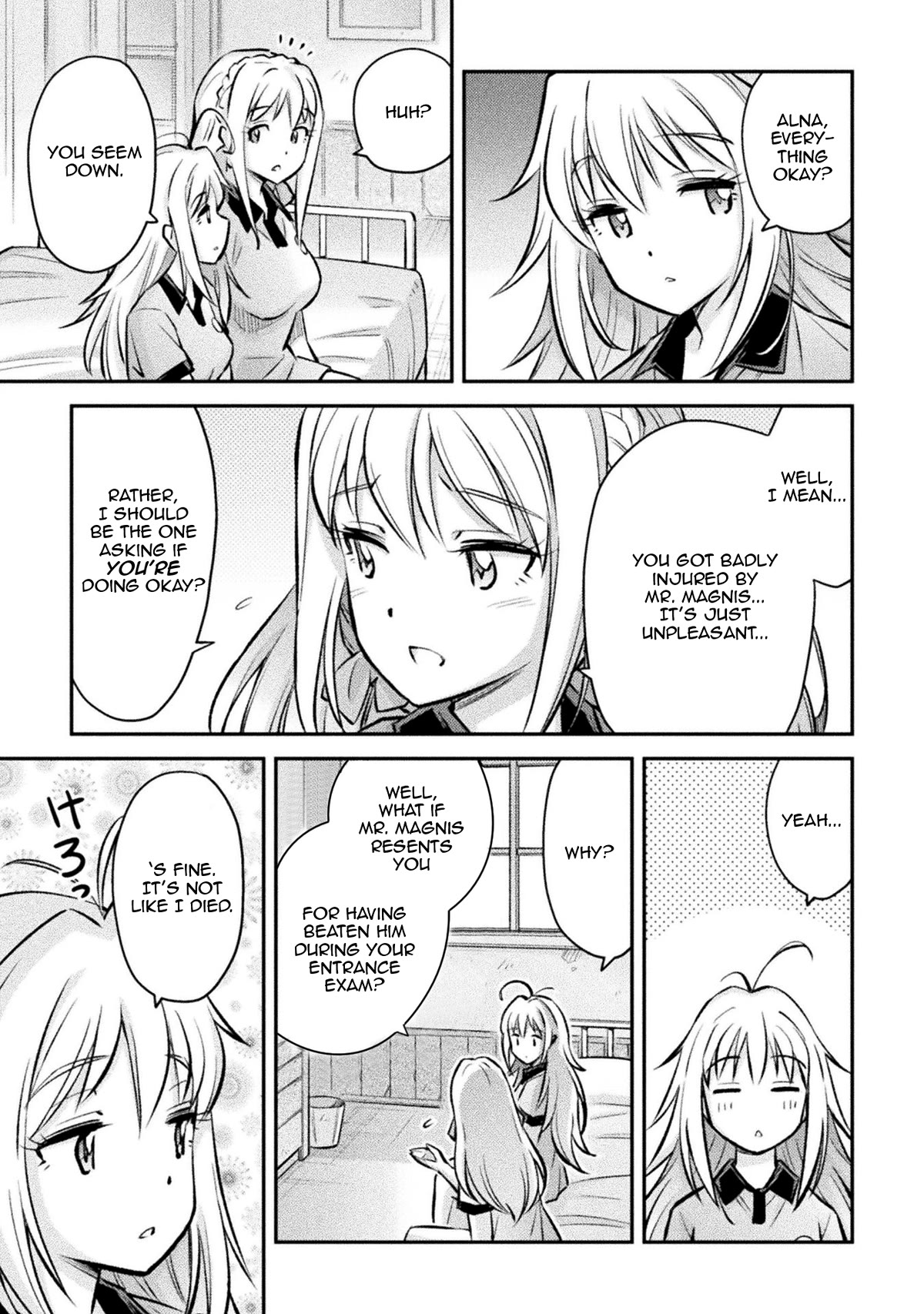 School Life of A Mercenary Girl Chapter 4 page 9 - Chapter 4: Making Friends