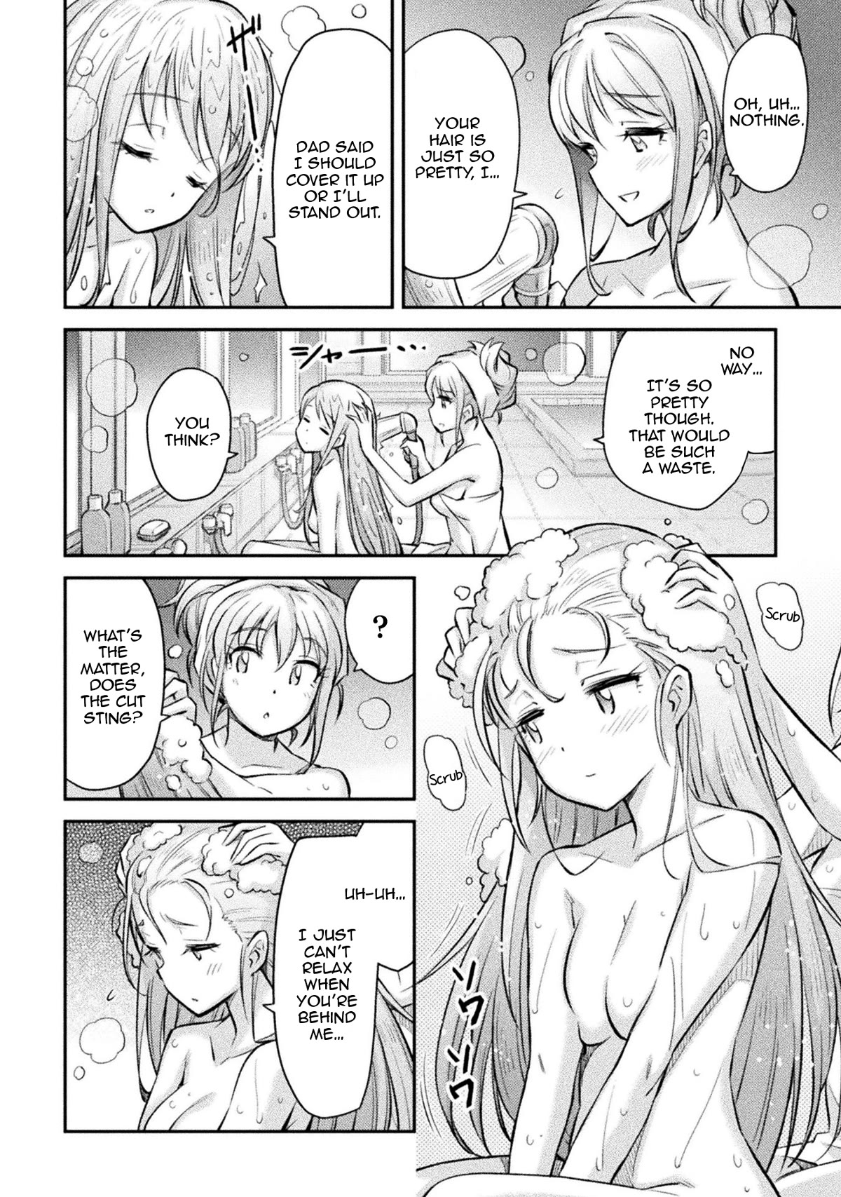 School Life of A Mercenary Girl Chapter 5 page 12 - Chapter 5: Cierra Gets Her Hair Washed