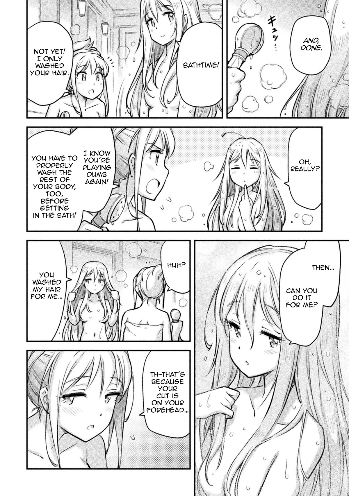 School Life of A Mercenary Girl Chapter 5 page 14 - Chapter 5: Cierra Gets Her Hair Washed