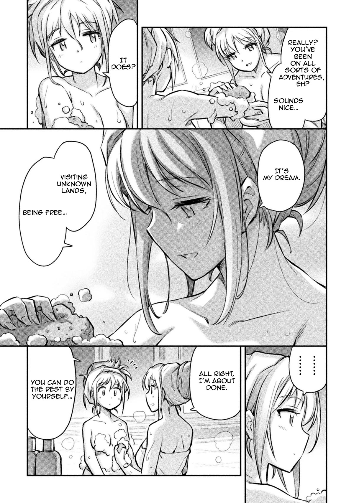 School Life of A Mercenary Girl Chapter 5 page 17 - Chapter 5: Cierra Gets Her Hair Washed