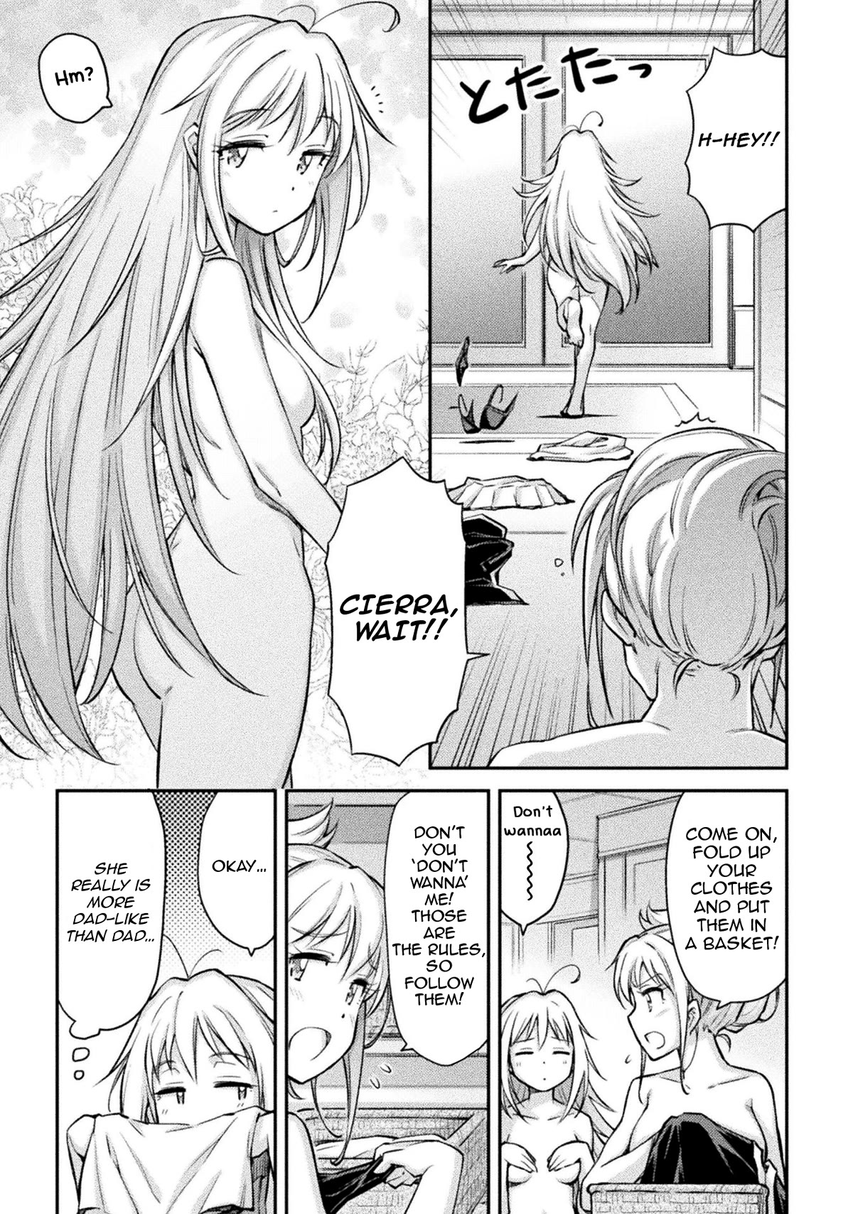 School Life of A Mercenary Girl Chapter 5 page 9 - Chapter 5: Cierra Gets Her Hair Washed