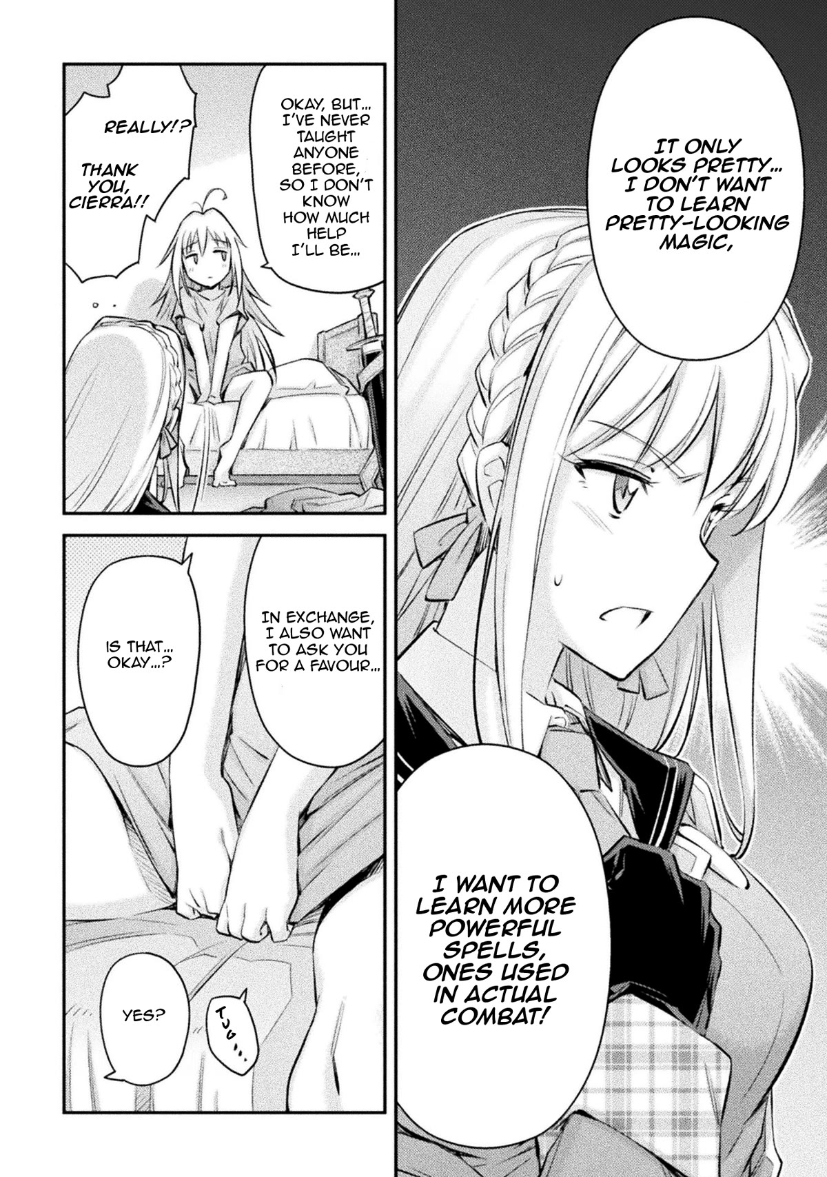 School Life of A Mercenary Girl Chapter 6 page 17 - Chapter 6: Cierra Makes a Deal