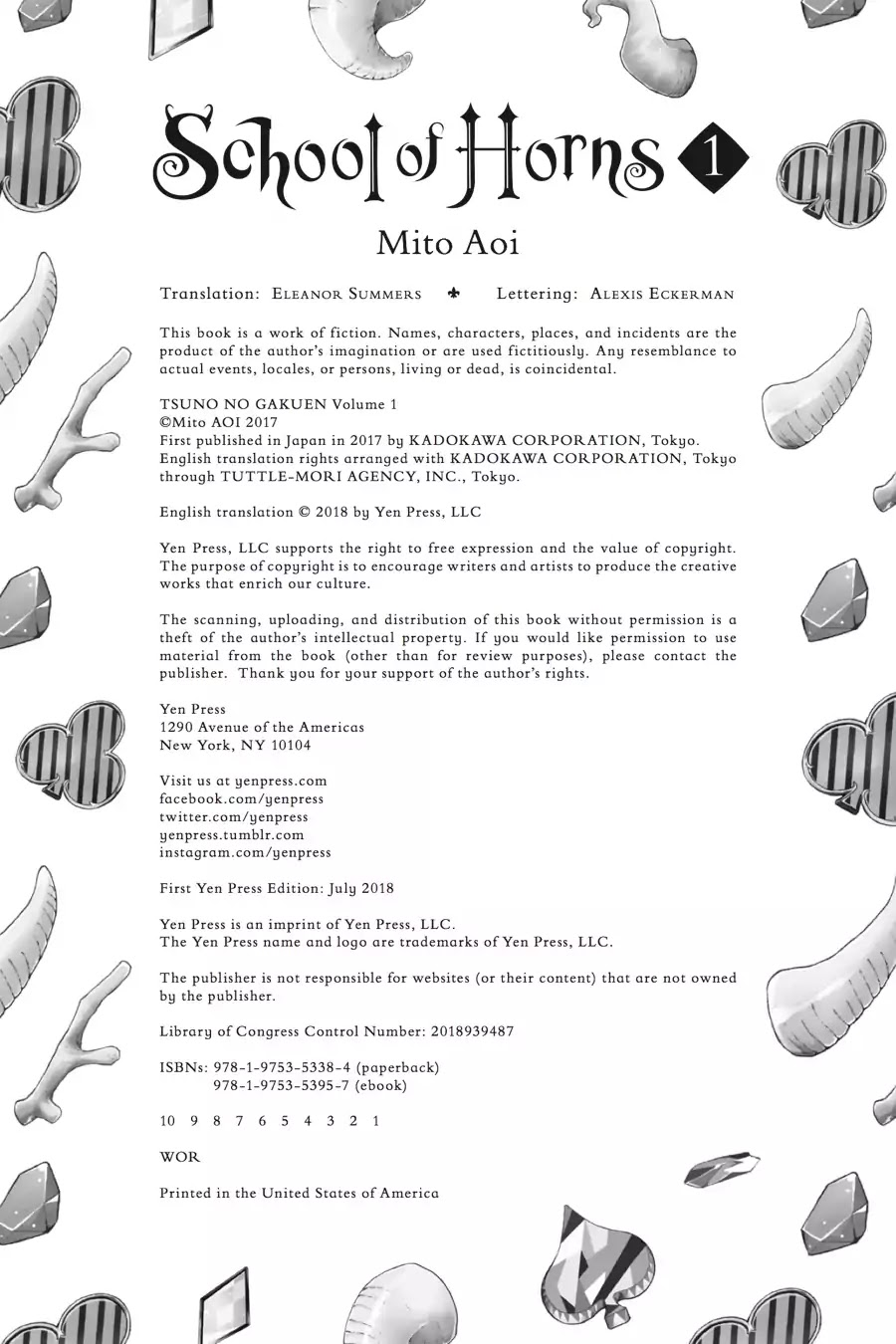 School of Horns Chapter 5.5 page 2 - Vol.1 Afterword