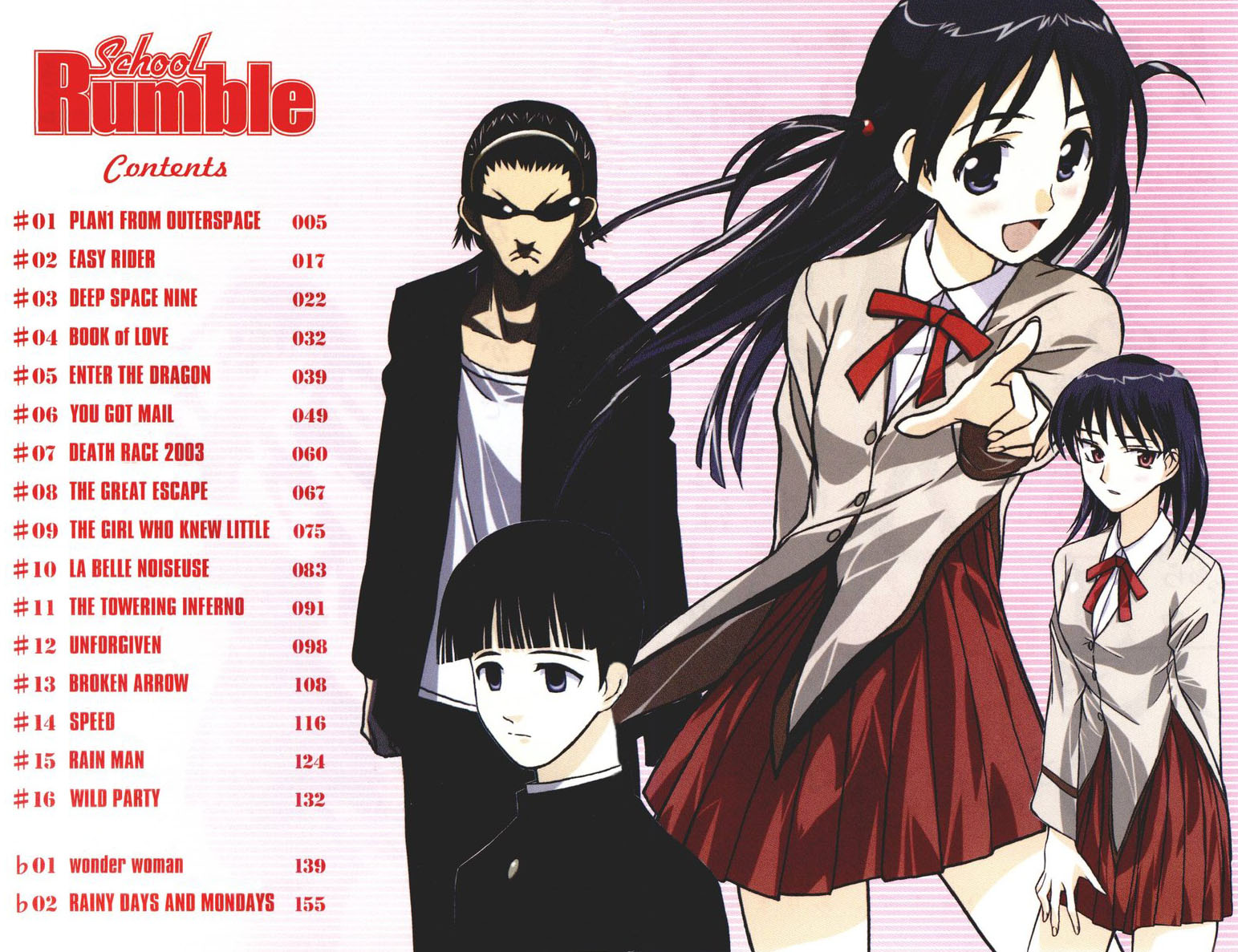 School Rumble Chapter 1 page 14 - Chapter 1: PLAN1 FROM OUTERSPACE