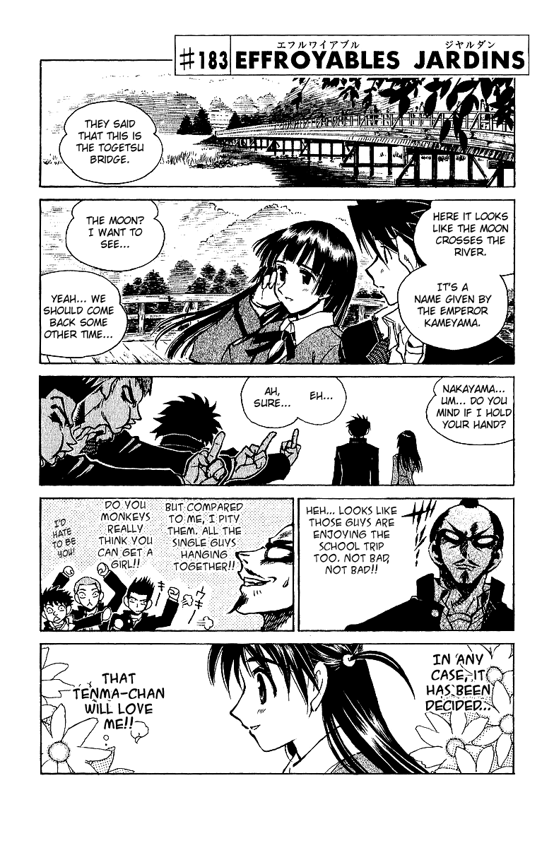 School Rumble Chapter 183 page 1 - Chapter 183: Effroyables Jardins