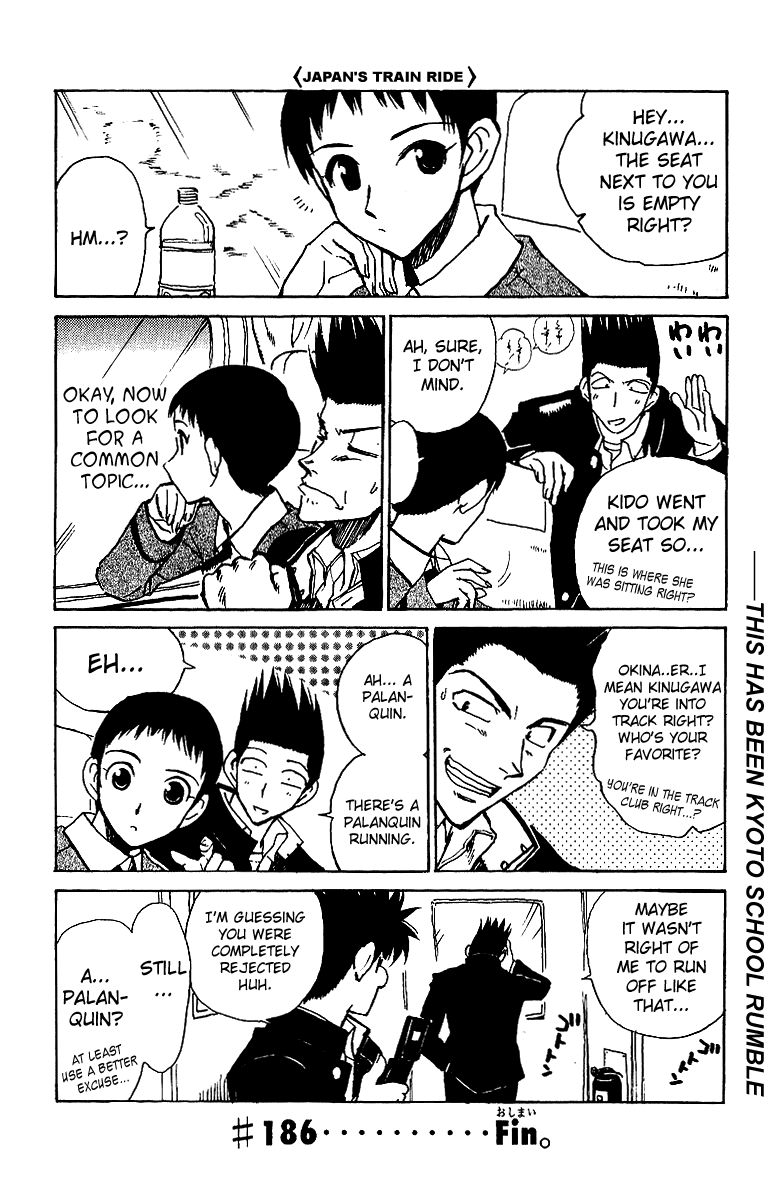 School Rumble Chapter 186 page 10 - Chapter 186: River of No Return