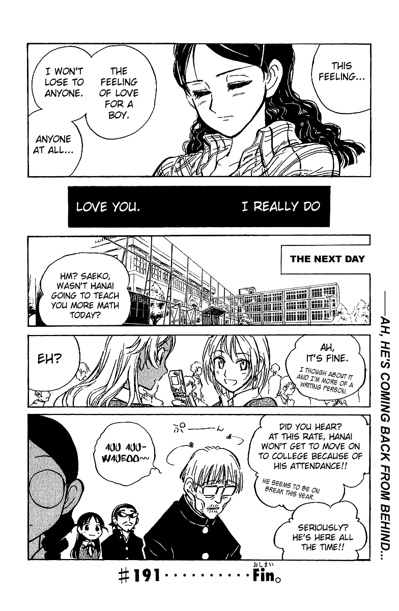 School Rumble Chapter 191 page 9 - Chapter 191: Hard Promises