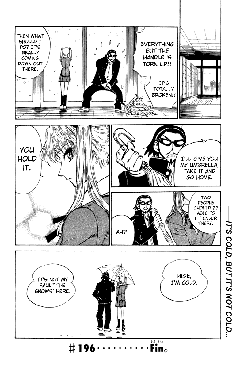 School Rumble Chapter 196 page 9 - Chapter 196: The Man From Snowy River