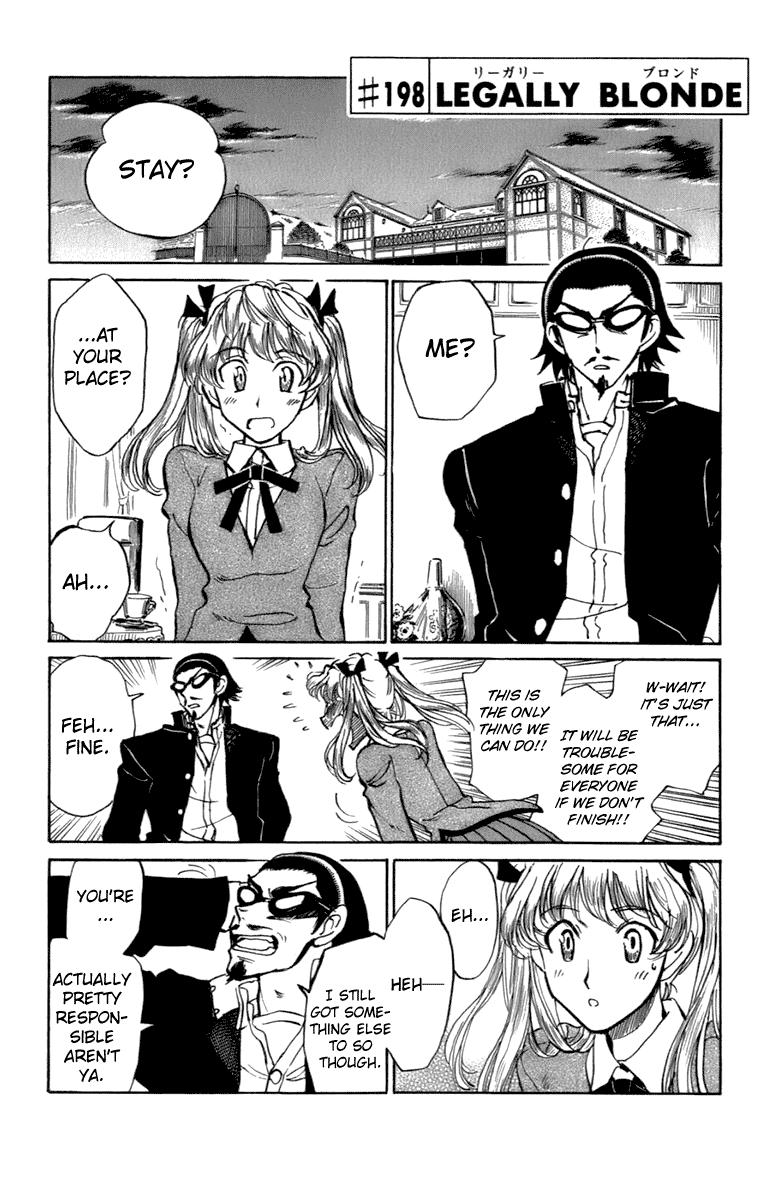 School Rumble Chapter 198 page 1 - Chapter 198: Legally Blonde