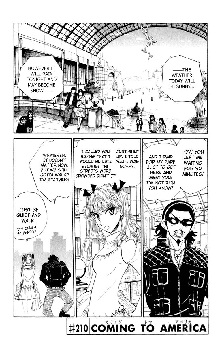 School Rumble Chapter 210 page 1 - Chapter 210: Coming to America