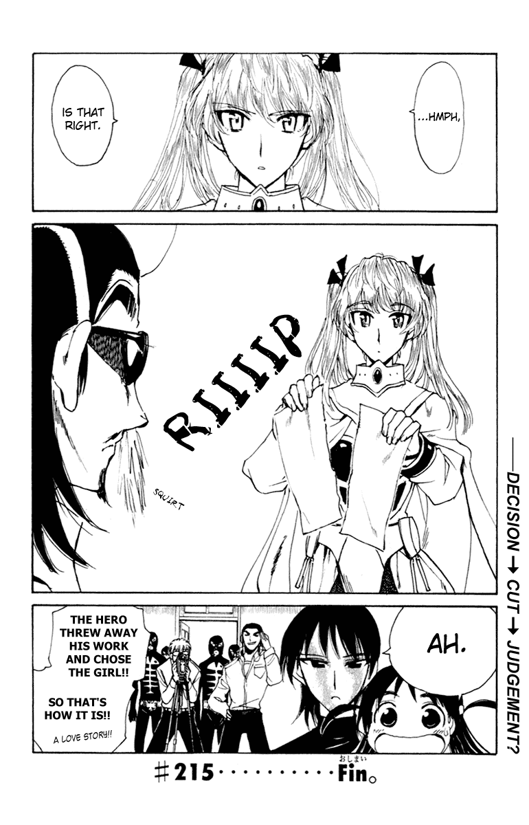 School Rumble Chapter 215 page 9 - Chapter 215: Fantastic Four