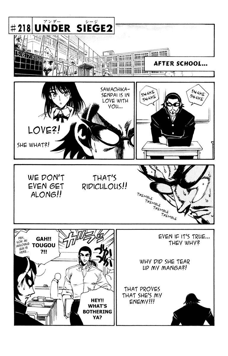 School Rumble Chapter 218 page 1 - Chapter 218: Under Siege 2