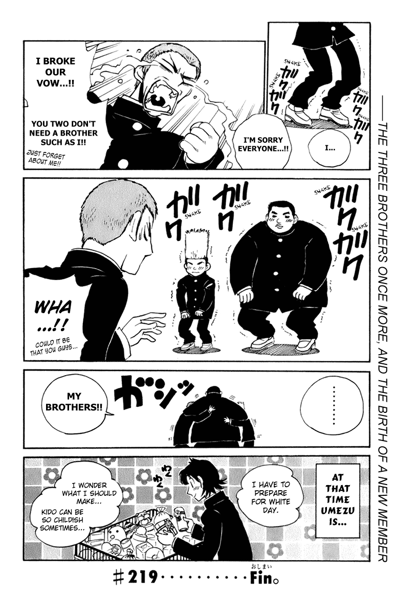 School Rumble Chapter 219 page 9 - Chapter 219: Three Kings