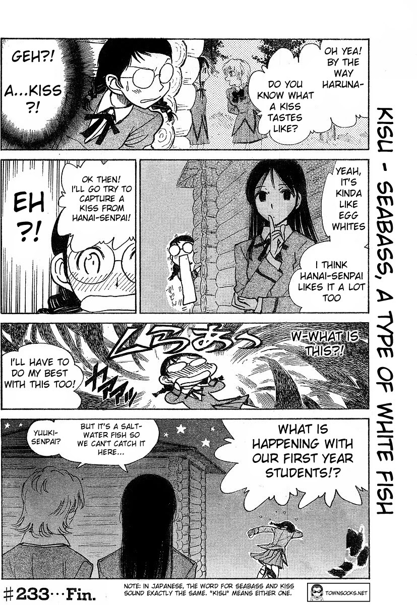 School Rumble Chapter 233 page 9 - Chapter 233: LQ