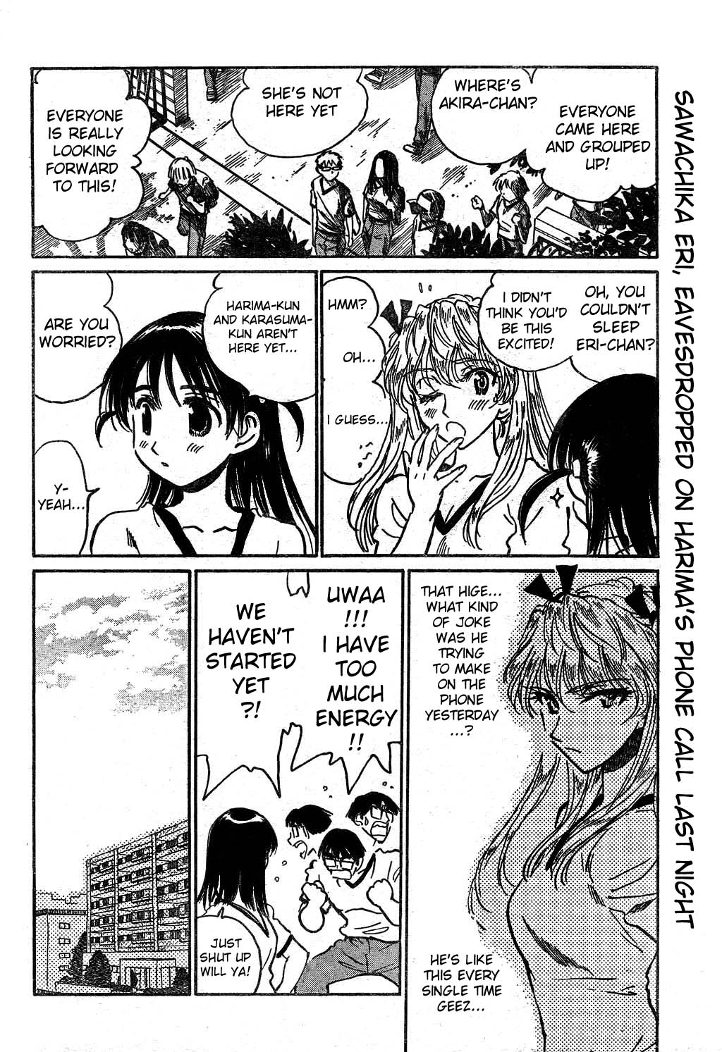 School Rumble Chapter 240 page 3 - Chapter 240: Some Came Running