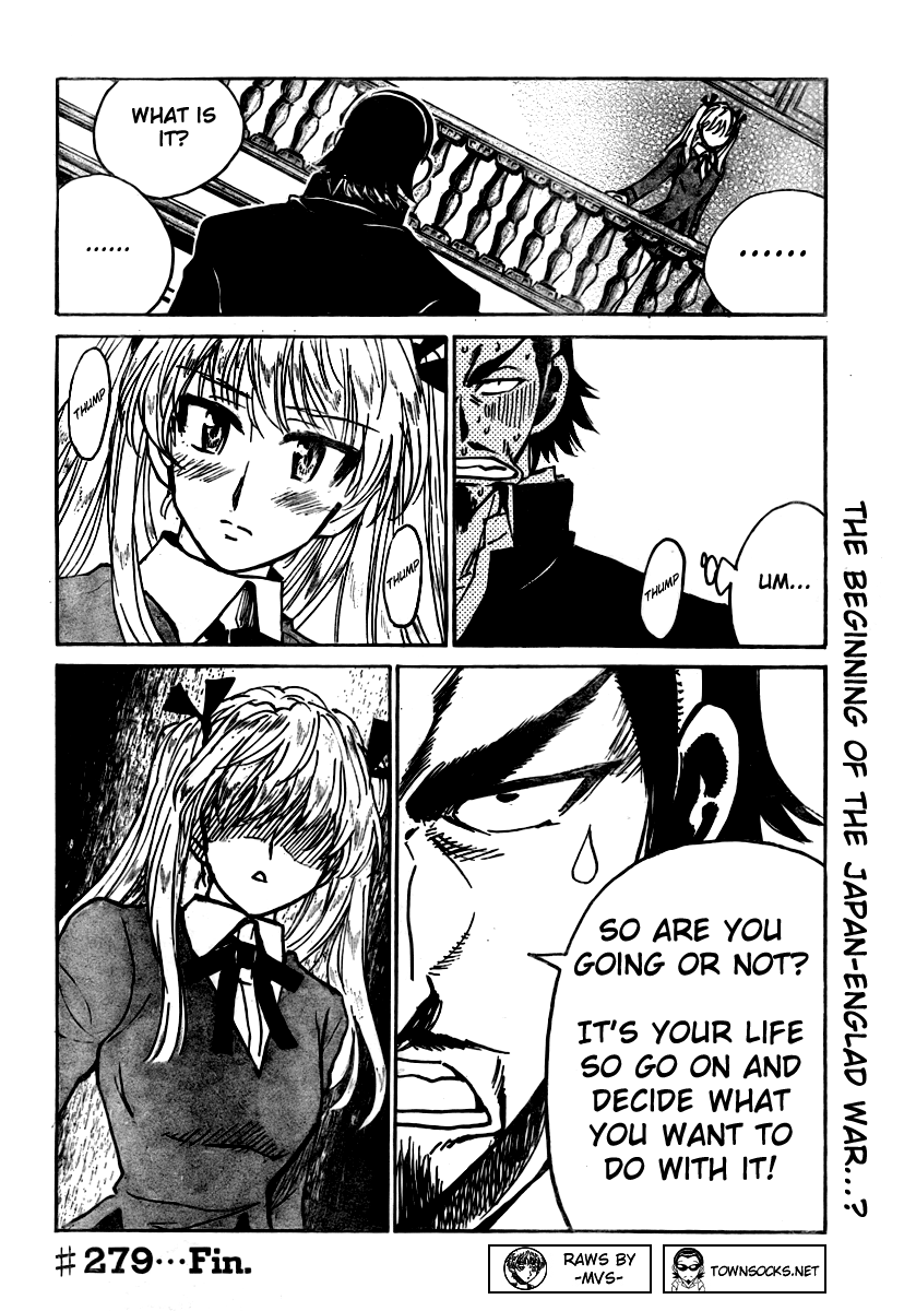 School Rumble Chapter 279 page 9 - Chapter 279: On her majesty's secret service