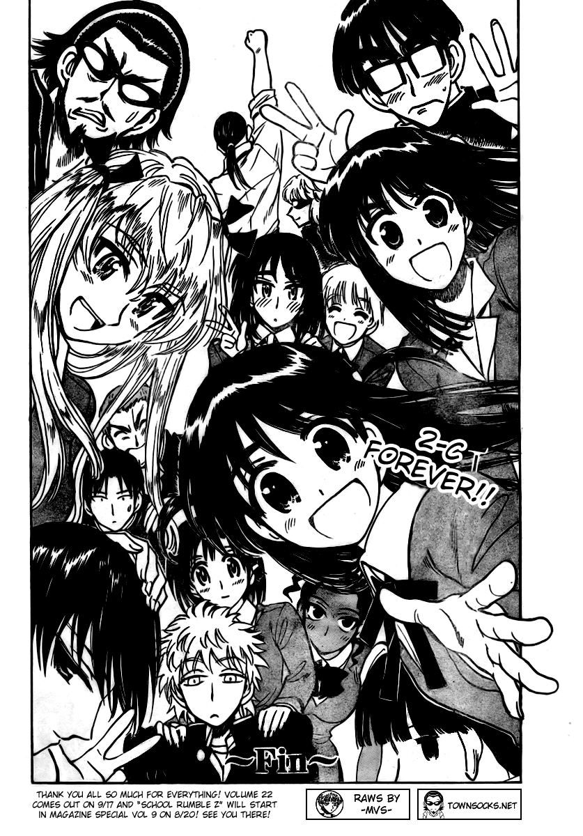 School Rumble Chapter 283 page 16 - Chapter 283: Class [END]