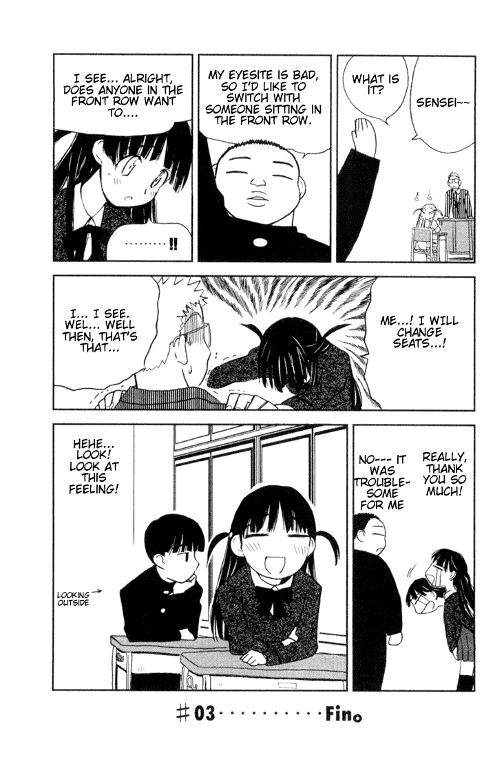 School Rumble Chapter 3 page 8 - Chapter 3: Deep Space Nine