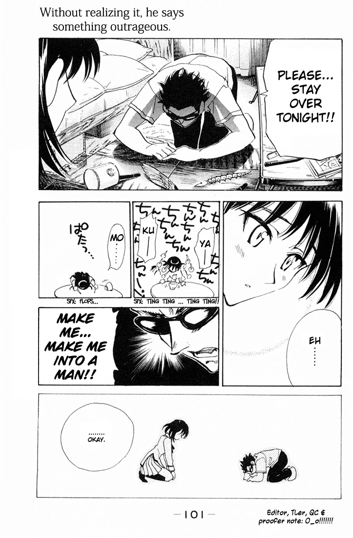School Rumble Chapter 94 page 5 - Chapter 94: Three Bewildered People in the Night