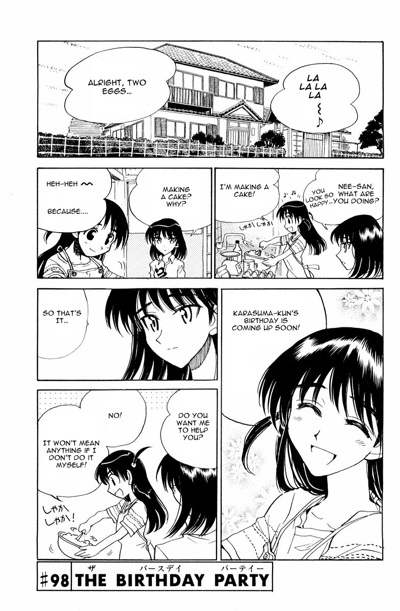School Rumble Chapter 98 page 1 - Chapter 98: The Birthday Party