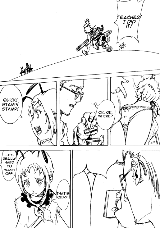 School Shock Chapter 0 page 8 - Chapter 0: Oneshot – Little Bee