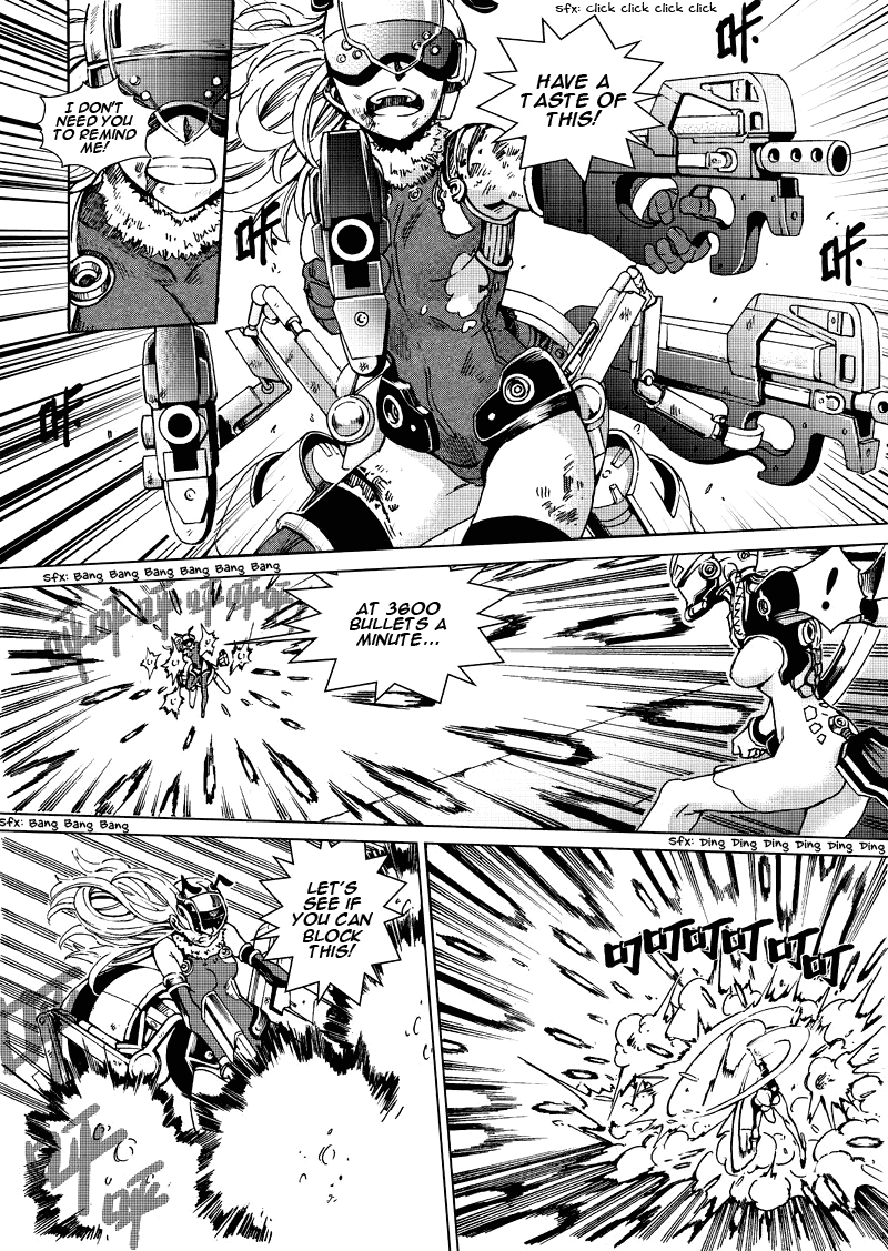 School Shock Chapter 11.1 page 10 - Chapter 11.1: Gun & Blade (Part A)