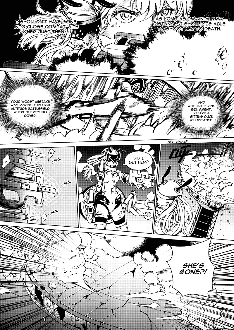 School Shock Chapter 11.1 page 11 - Chapter 11.1: Gun & Blade (Part A)