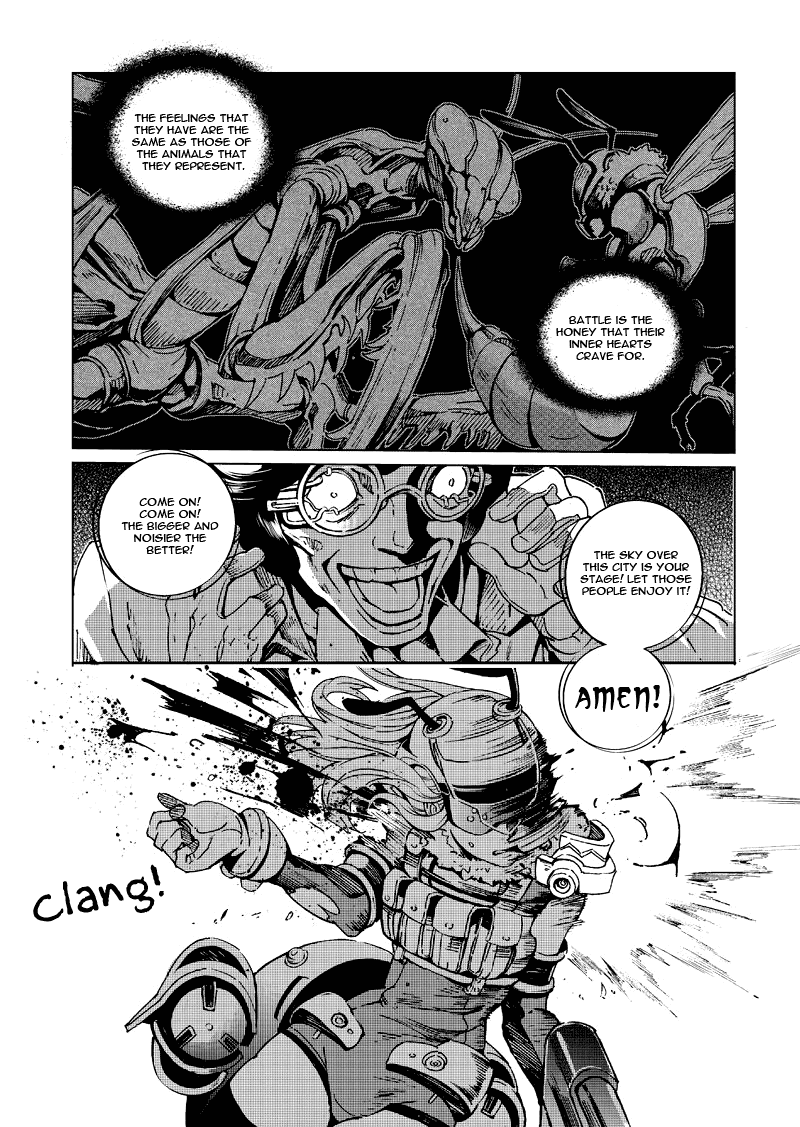 School Shock Chapter 11.1 page 8 - Chapter 11.1: Gun & Blade (Part A)