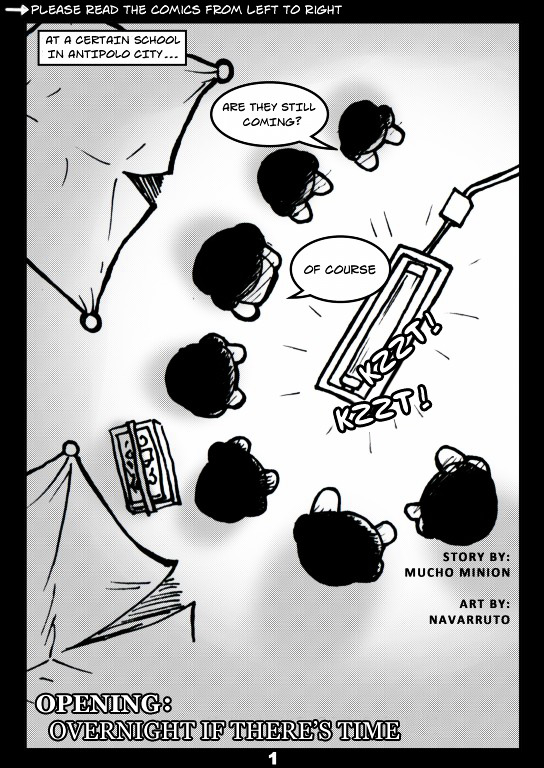 School Trip Chapter 1 page 2 - Chapter 1 : Overnight If There's Time
