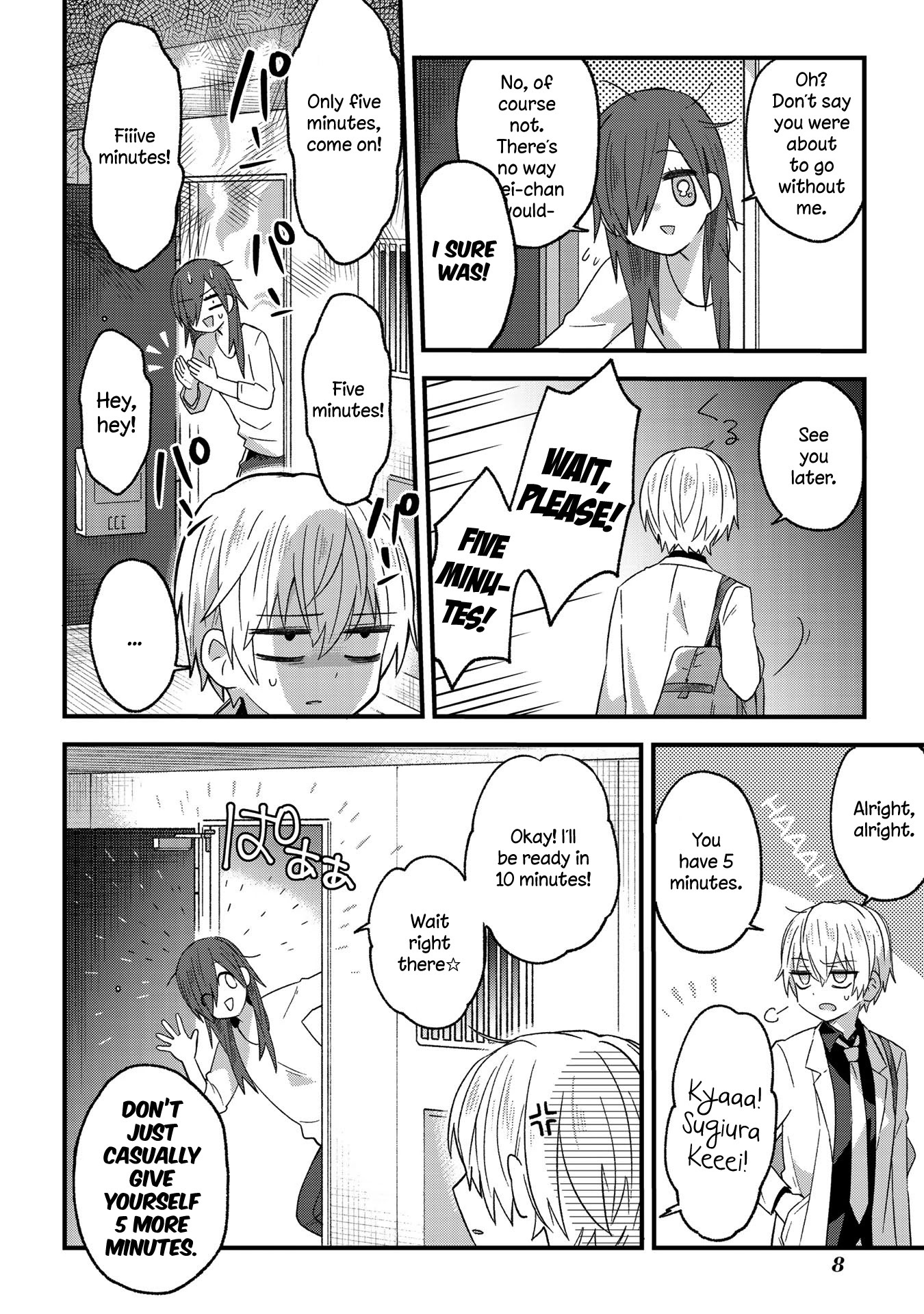 School Zone (Ningiyau) Chapter 0 page 9 - Chapter 0: That was a nice morning ding-dong today.
