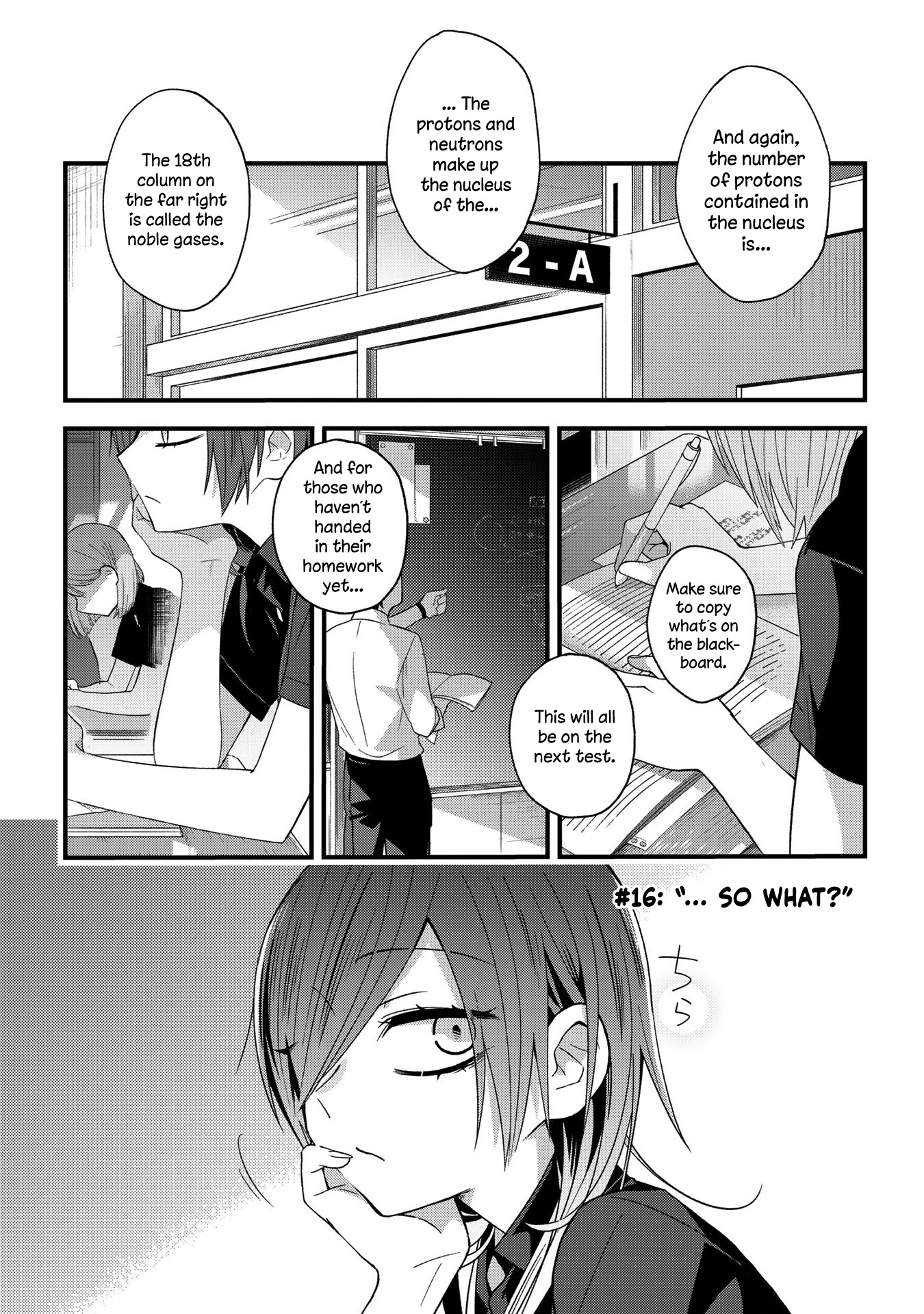 School Zone (Ningiyau) Chapter 16 page 1 - Chapter 16: ... So what?