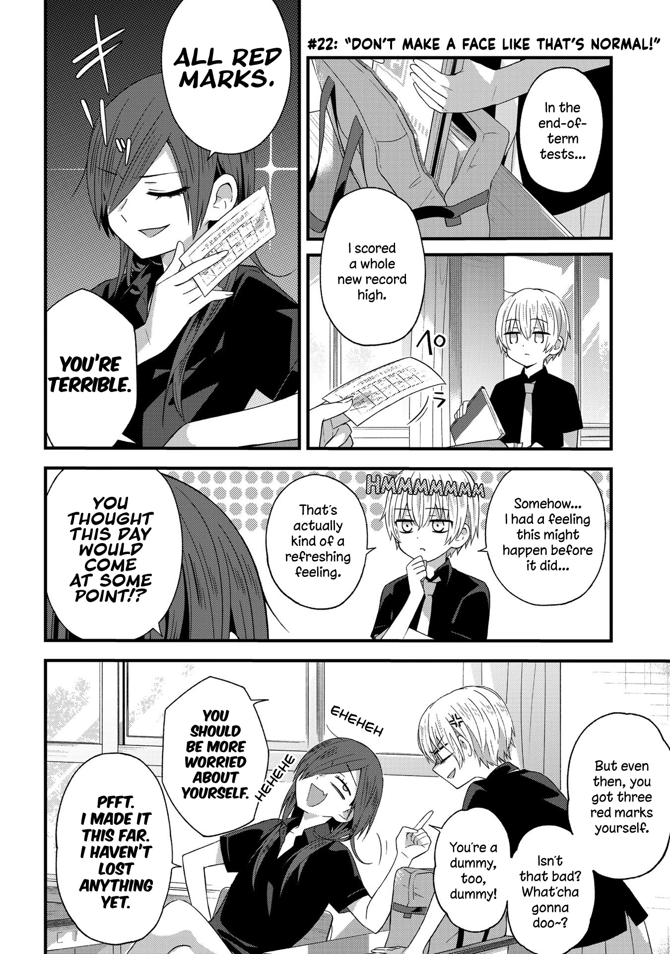 School Zone (Ningiyau) Chapter 22 page 2 - Chapter 22: Don't make a face like that's normal!