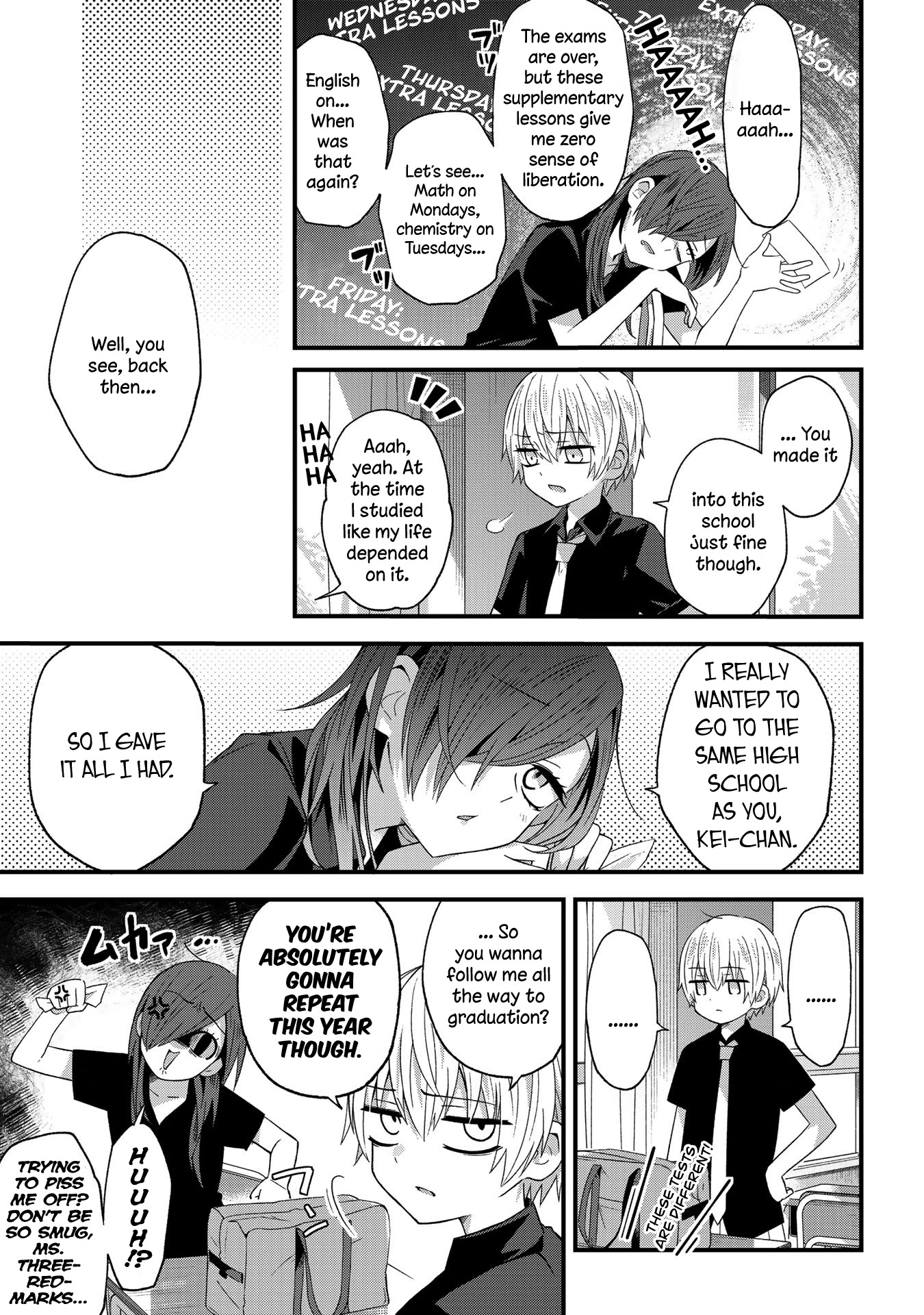 School Zone (Ningiyau) Chapter 22 page 3 - Chapter 22: Don't make a face like that's normal!