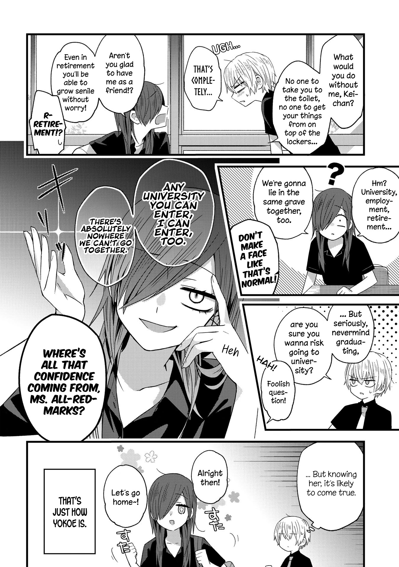 School Zone (Ningiyau) Chapter 22 page 4 - Chapter 22: Don't make a face like that's normal!