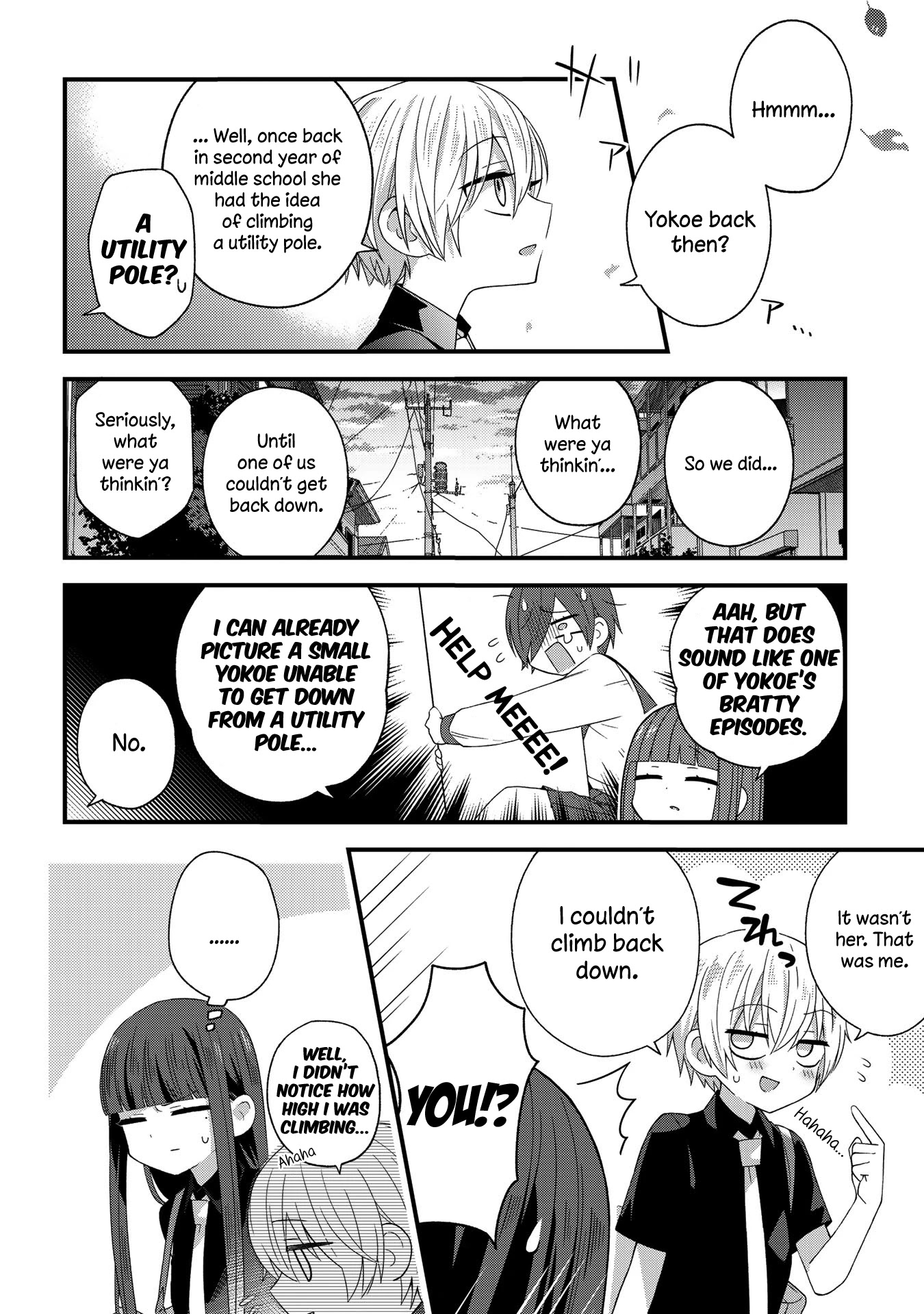 School Zone (Ningiyau) Chapter 29.2 page 2 - Chapter 29.2: Extra 2: Ah, nothing.