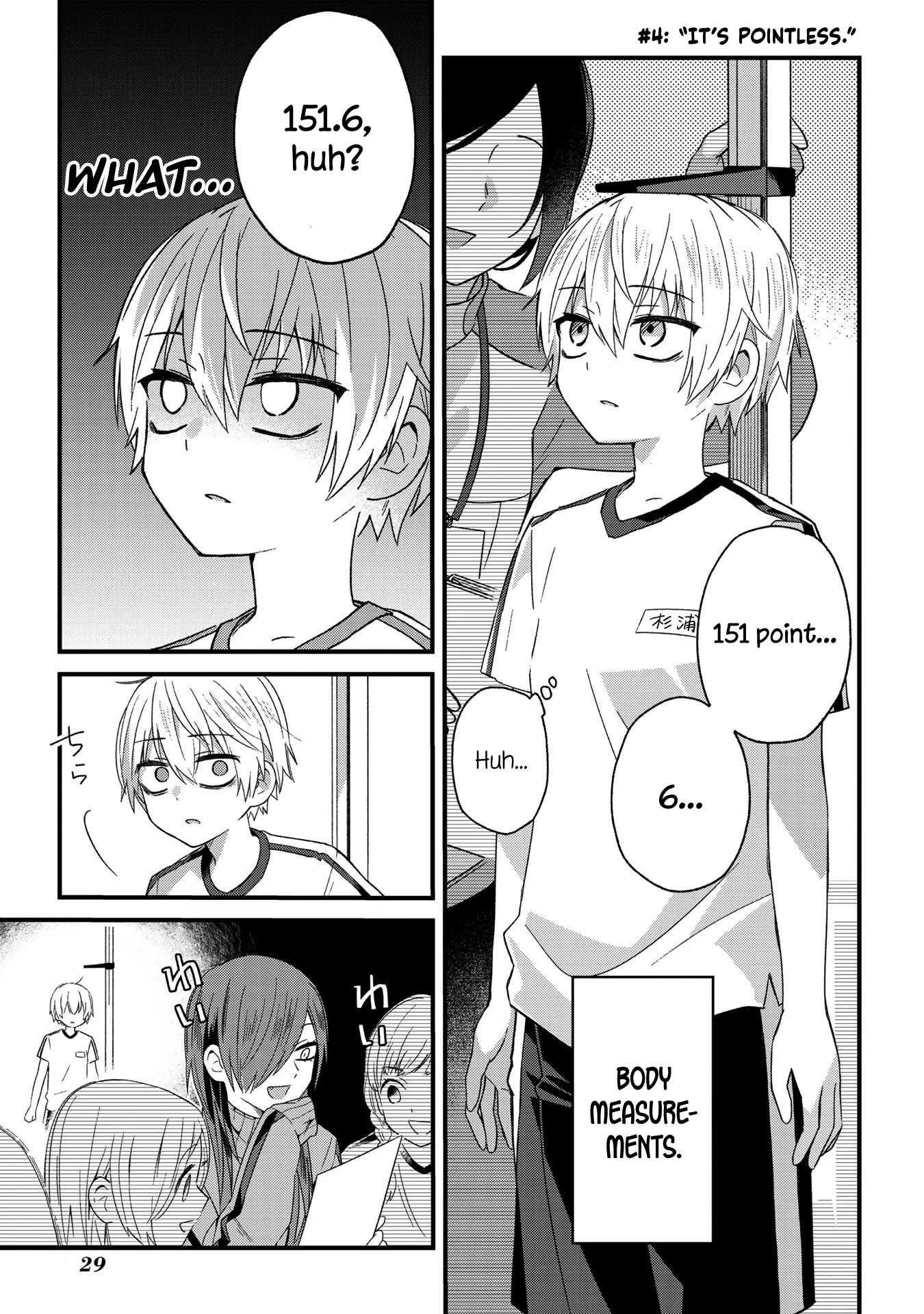 School Zone (Ningiyau) Chapter 4 page 1 - Chapter 4: It's pointless.