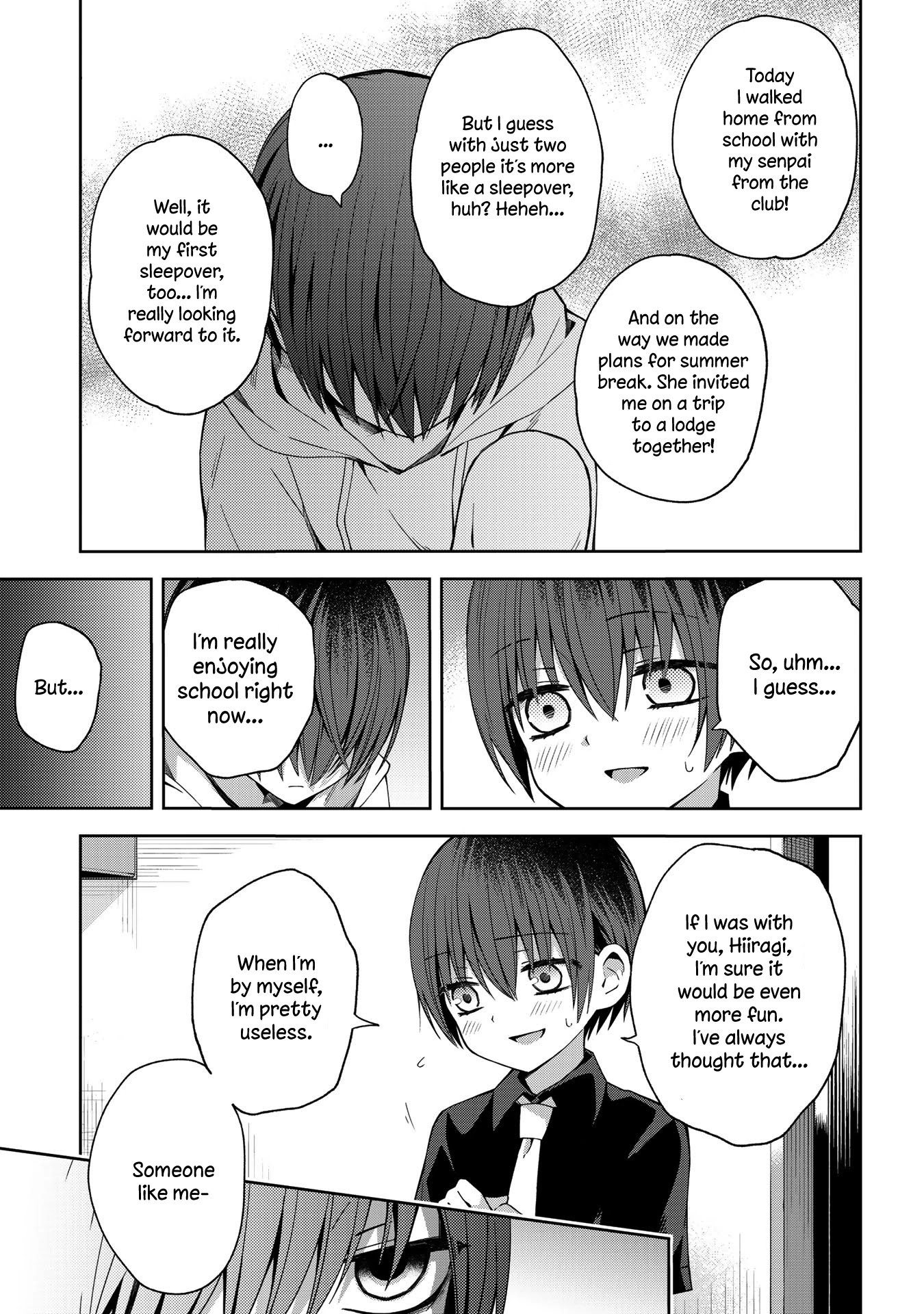 School Zone (Ningiyau) Chapter 44 page 3 - Chapter 44: If I was with you, Hiiragi