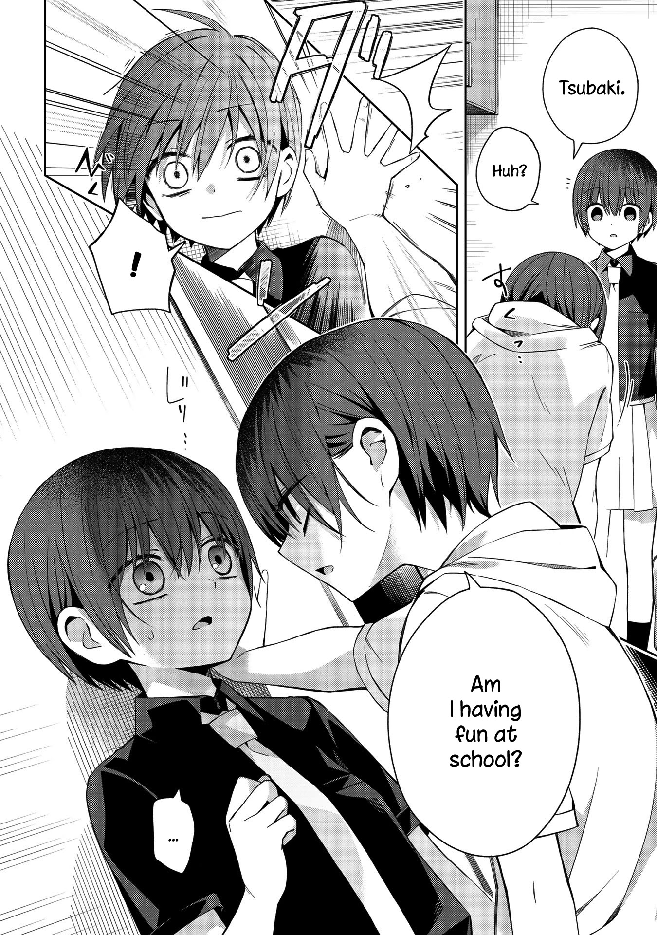 School Zone (Ningiyau) Chapter 44 page 4 - Chapter 44: If I was with you, Hiiragi