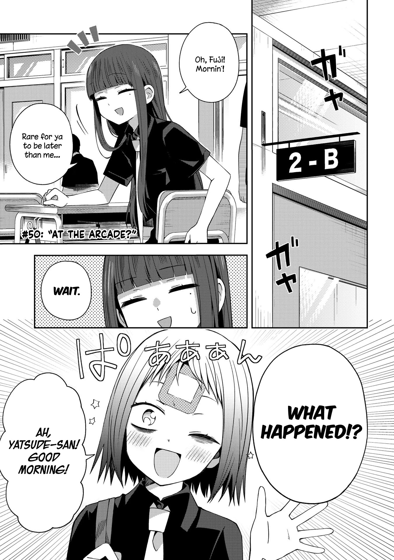 School Zone (Ningiyau) Chapter 50 page 1 - Chapter 50: At the arcade?