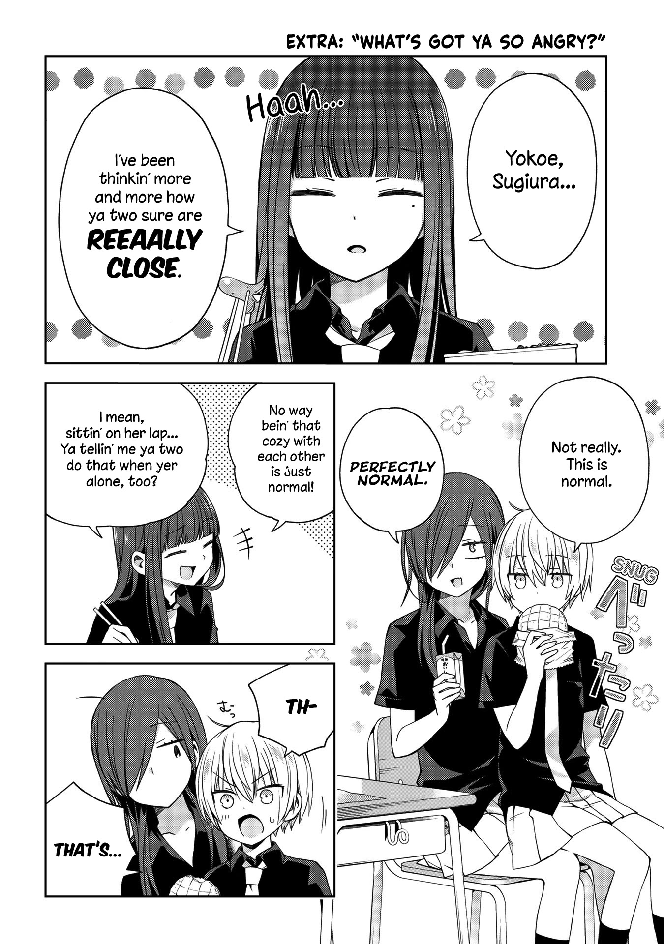 School Zone (Ningiyau) Chapter 51.2 page 1 - Chapter 51.2: Extra 2: What's got ya so angry?