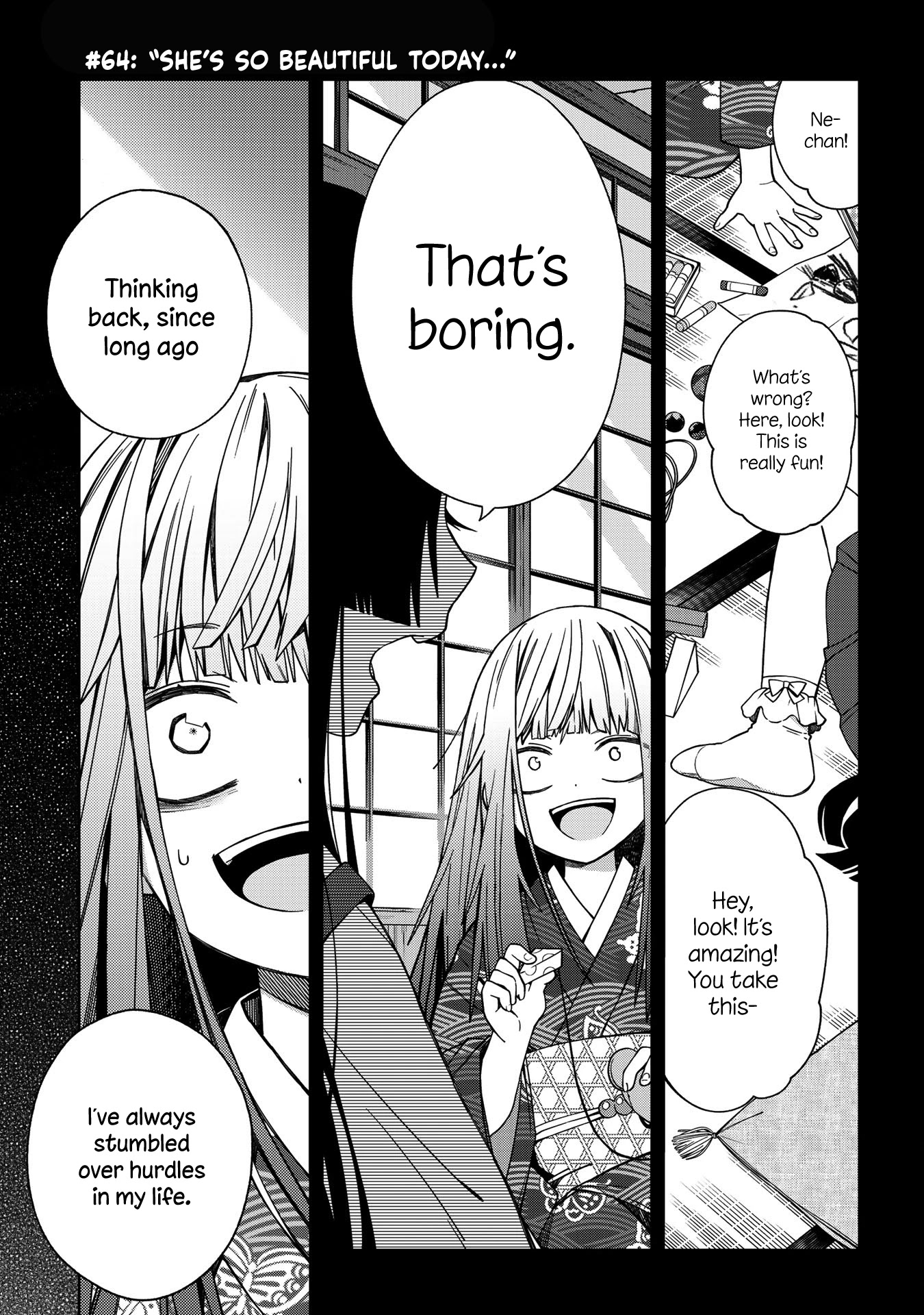 School Zone (Ningiyau) Chapter 64 page 1 - Chapter 64: She's so beautiful today...