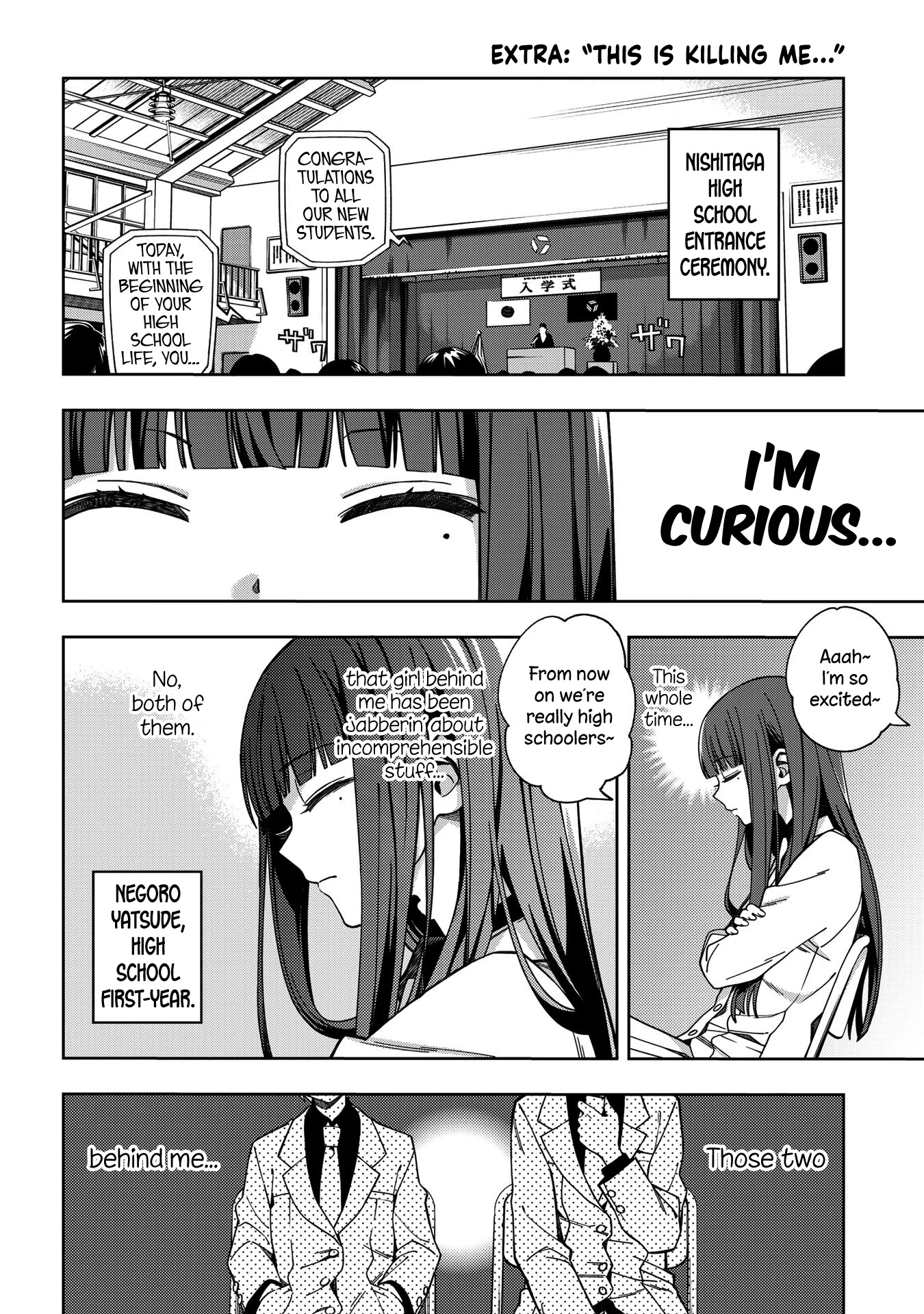 School Zone (Ningiyau) Chapter 73.1 page 1 - Chapter 73.1: Extra: This is killing me...